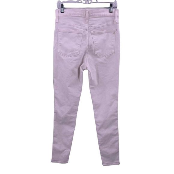 MADEWELL White Denim 10" High Rise Skinny Jeans - SIZE 26 - Picture 6 of 7